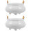 2Pcs Ceramic Incense Stick Holder For Indoor Aromatherapy Decor 8
