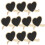 20 Pcs Mini Heart Chalkboard Signs With Stand 2