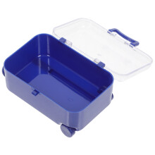 60 Pcs Mini Suitcase Favor Box For Candy Jewelry Dark Blue