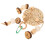 2Pcs Bird Foraging Toy Natural Cornhusk Chew Perch For Cage 2