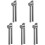 5Pcs Long Handle Garlic Press For Kitchen Use 2