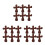18 Pcs Wooden Holding Cross: Palm-Sized Catholic Prayer Tool 10