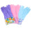 6Pairs PVC Kitchen Gloves for Washing Dishes Assorted Color Durable 1