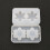 2Pcs Diy Snowflake Epoxy Mold 6