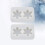 2Pcs Diy Snowflake Epoxy Mold 11