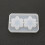 2Pcs Diy Snowflake Epoxy Mold 10