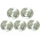5Pcs Sink Drain Filter Cover Floor Strainer Deodorant Plug Silver 8