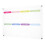 Transparent Acrylic Magnetic Dry Erase Message Board Multi-Functional 11