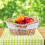 Wicker Basket With Handle Hand Woven For Fruit Flower Picnic Portable 7