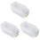 18 Pcs Rustproof Plastic Cabinet Basket For Kitchen Fridge Storage 2