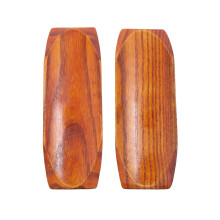 6 Pcs Natural Solid Wood Mini Tray For Towels Sushi Dessert Snacks