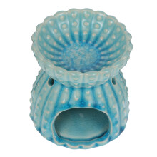 Blue Home Incense Holder Creative Ceramic Aroma Burner for Office