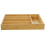 Kitchen Drawer Organizer Multi-Grid Bamboo Storage Box For Silverware 8