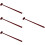 4Pcs Wooden Rhythm Stick Drum Stick Temple Instrument Tool 9