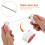 Remote Control Tether Retractable Phone Leash Magnetic Holder Cable 7