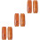 6 Pcs Natural Solid Wood Mini Tray For Towels Sushi Dessert Snacks 5