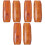 6 Pcs Natural Solid Wood Mini Tray For Towels Sushi Dessert Snacks 3