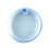 portable rotating artificial tooth storage box denture case blue 1
