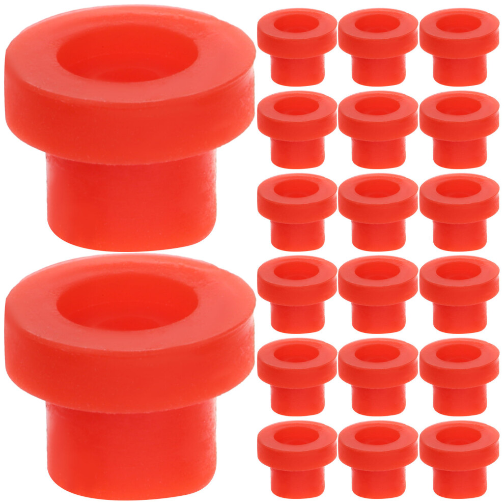 Solustre 100Pcs Grommets Silicone For Parts