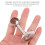 8Pcs Stainless Steel Ceiling Mount Brackets For Curtain Rod Support 3