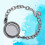 Crystal Memory Locket Bracelet For Floating Charms Gift Black 6