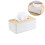 4Pcs Wooden Tissue Box Holder Rectangular For Home Office 5