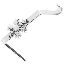 5Pcs Christmas Stocking Hanging Hook Iron Art Xmas Mantel Hanger