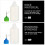 15Pcs 30Ml Needle Applicator Tip Plastic Glue Bottles For Oil 8