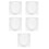 5 Sets Range Hood Outlet Check Valve Anti-Reverse Backflow Prevention 6