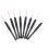 8Pcs Soft Handle Crochet Hooks Premium Knitting Supplies 9