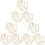 6 Pcs Wooden Paper Making Frame Diy Screen 2