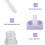 10Pcs 6Ml Transparent Lip Gloss Tubes With Brush Head 8