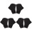 3 Pairs Swimming Gloves For Comfortable Dive Training 4