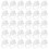 100Pcs Pigment Ring Holders Eyelash Glue Cups Plastic White 1
