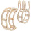 2Pcs Handheld Lantern Diy Frame Wooden Making Material 6