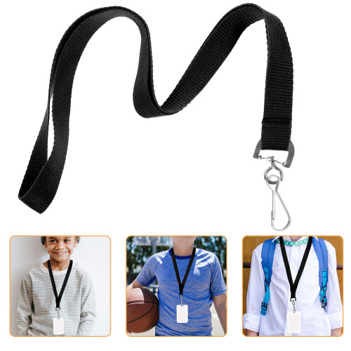 id card lanyard for daily office use portable neck strap 2