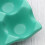 6 Grids Ceramic Egg Holder Anti-Slip Refrigerator Storage Box Green 11
