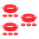 12 Pcs Plastic Traffic Cone Connector Ring For Road Construction 7