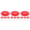 12 Pcs Plastic Traffic Cone Connector Ring For Road Construction 4