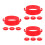 12 Pcs Plastic Traffic Cone Connector Ring For Road Construction 8