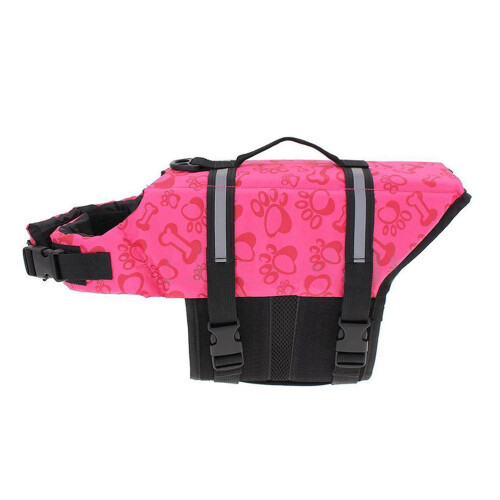 Size Adjustable Durable Life Vest Buoyant S Pink 1