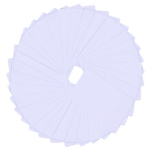 250 Pcs Blank PVC ID Cards For Printable Badges And Membership