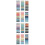 2400Pcs Assorted Page Tabs Stickers Writable Decorative Tabs for Books 7