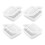 4Pcs Cheese Slice Storage Cases Butter Boxes Fruit Containers 10
