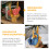 Rock Shaped Gesture Earphone Hanger Rack Desktop Storage Decor 11