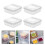 4Pcs Cheese Slice Storage Cases Butter Boxes Fruit Containers 6