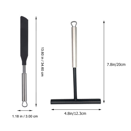 One Set Pancake And Crepe Spreader Spatula For Kitchen Use 2