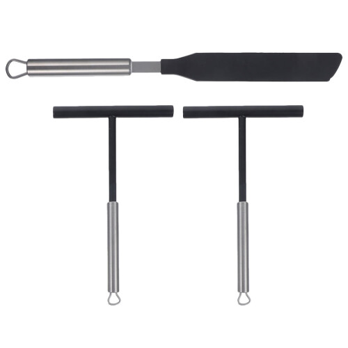 One Set Pancake And Crepe Spreader Spatula For Kitchen Use