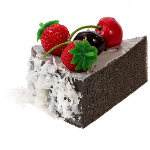 Artificial Fruit Cake Decoration Realistic Fake Dessert Model