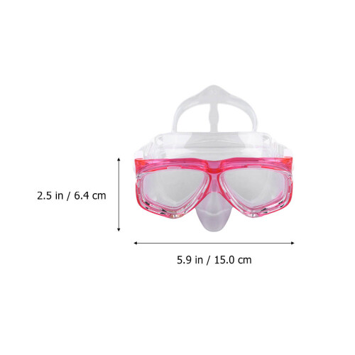 Snorkeling Trempé Silicone Rosé Antibuée 1